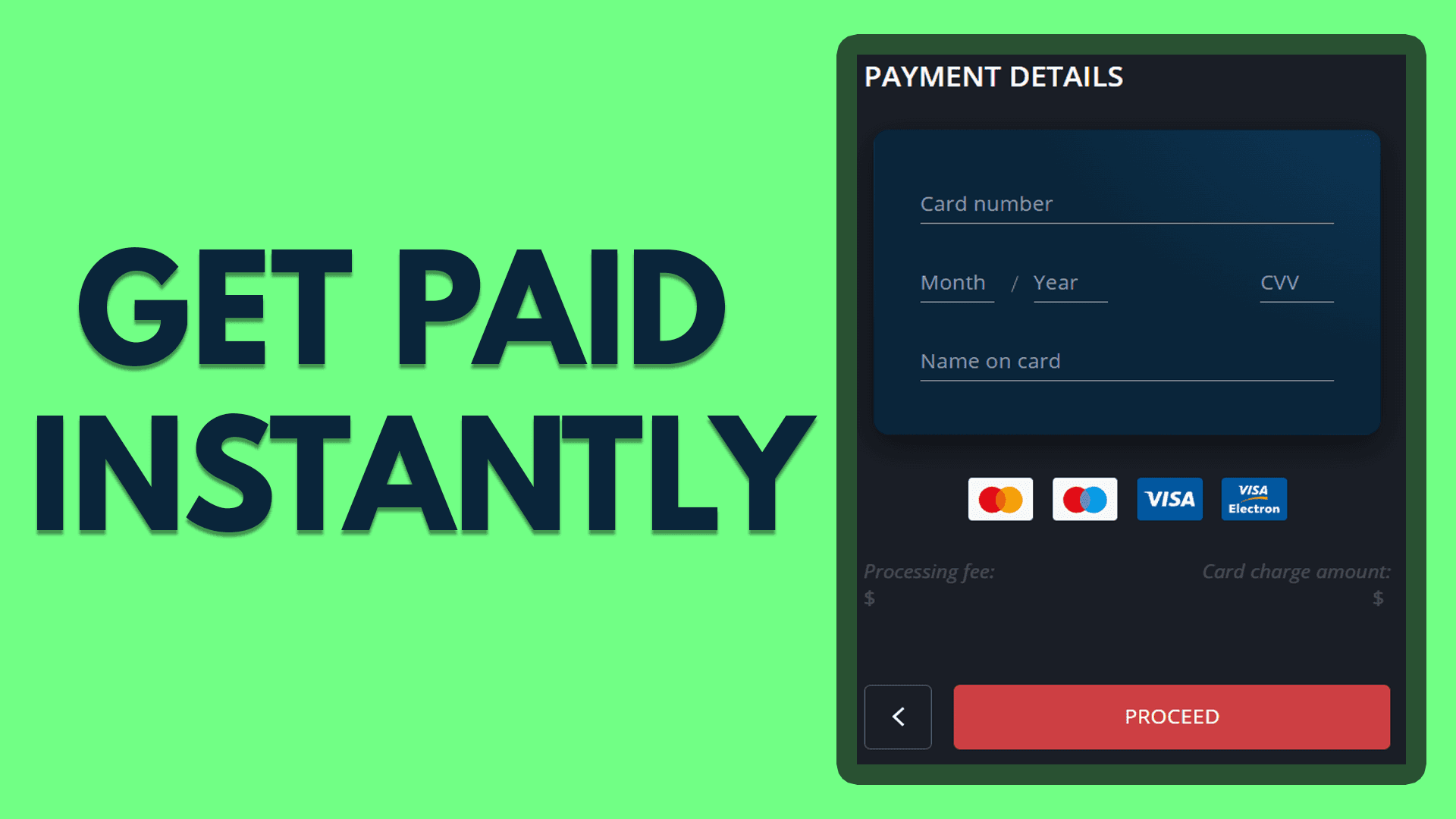 How to accept payment by credit card with a link | GET PAID INSTANTLY