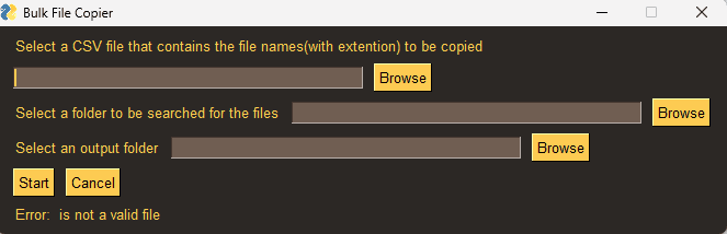 Bulk File Copier - File Copy Utility.