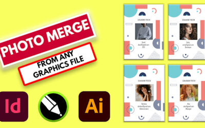 How to do print merge with photo  CorelDraw | 100% FREE